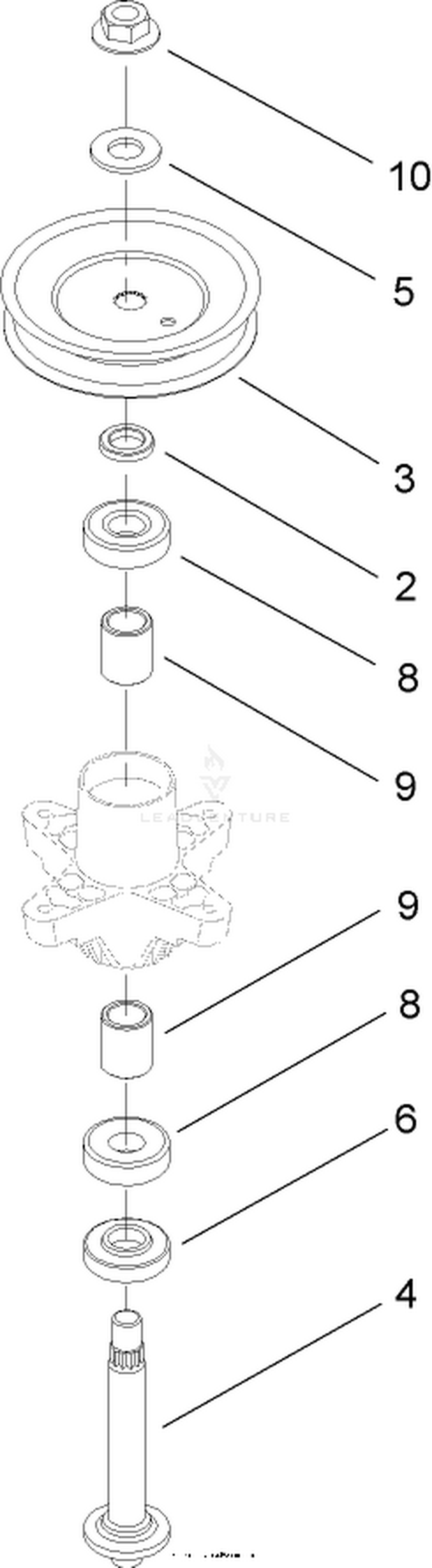 Spindle Assembly No. 112-6042