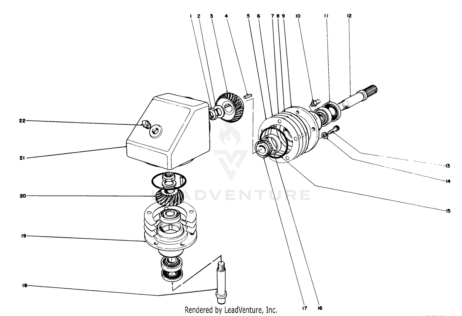 Gear Box Assembly No. 8-0909 Cutting Unit Model No. 30564, 30555, 30568  30575