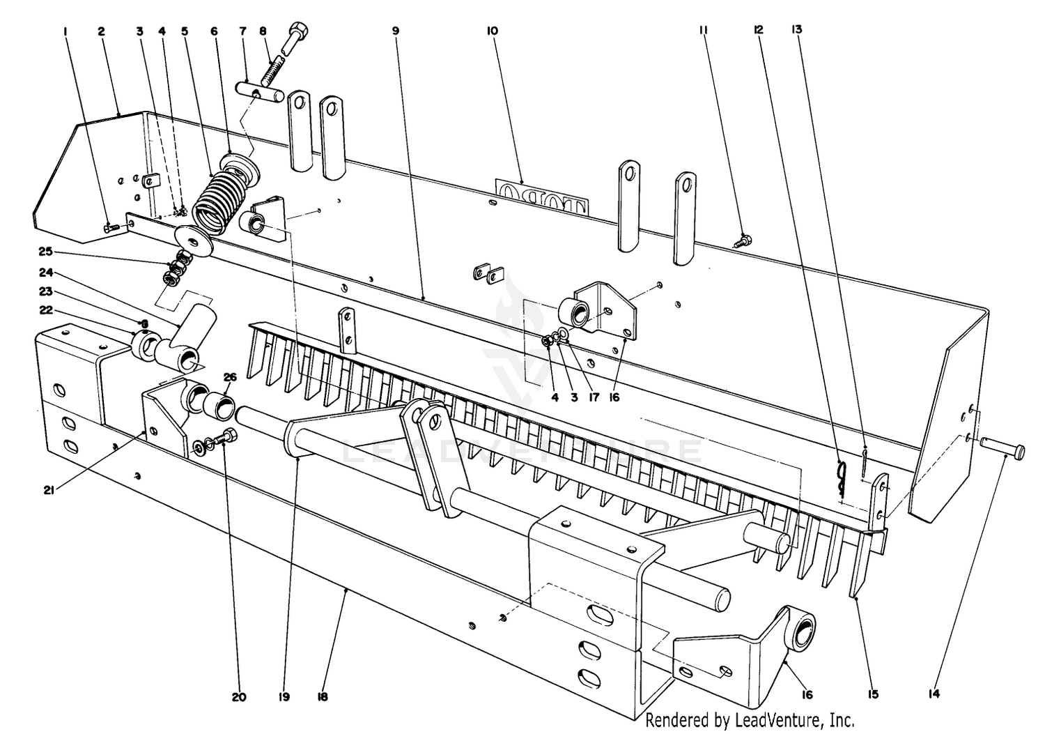 Finish Grader Kit Model No. 08867 (optional)