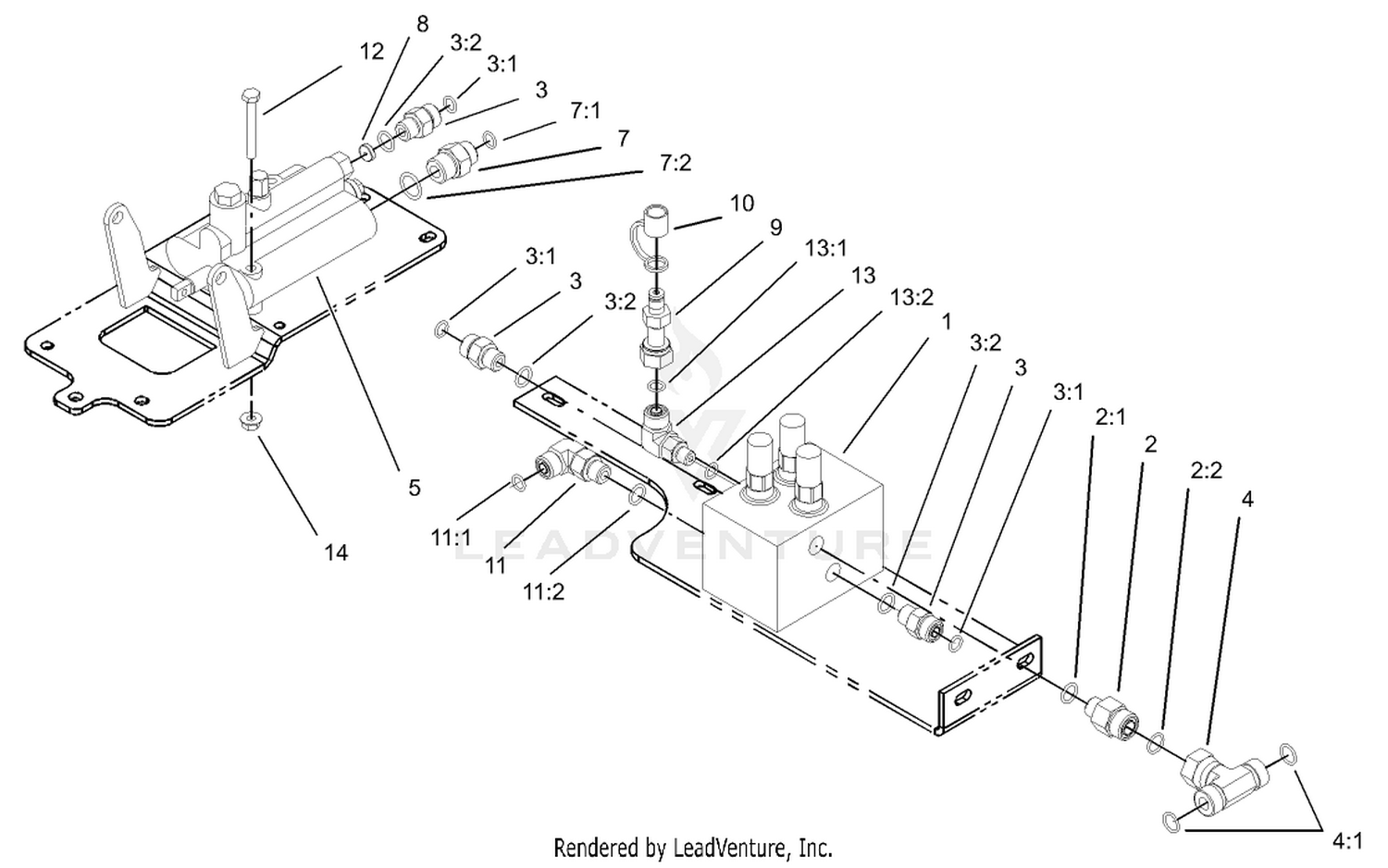 Lift Valve and Counter Balance Assembly