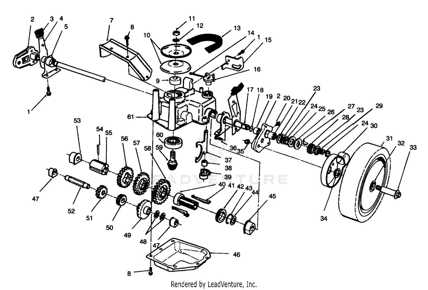 Gear Case Assembly