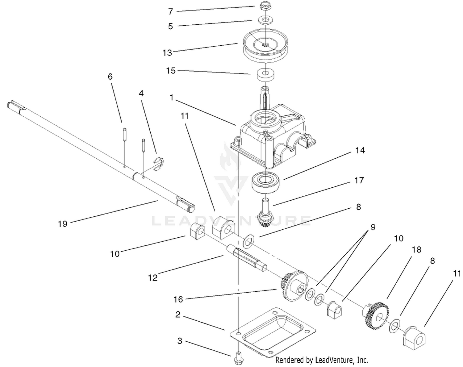 Gear Case Assembly 2