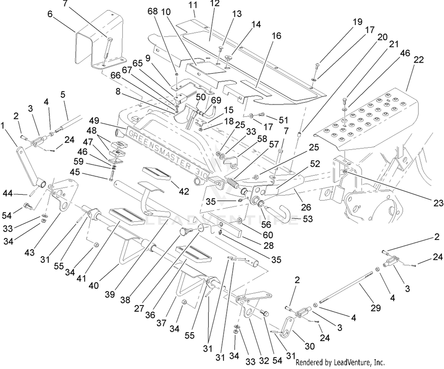 Control Pedal Assembly