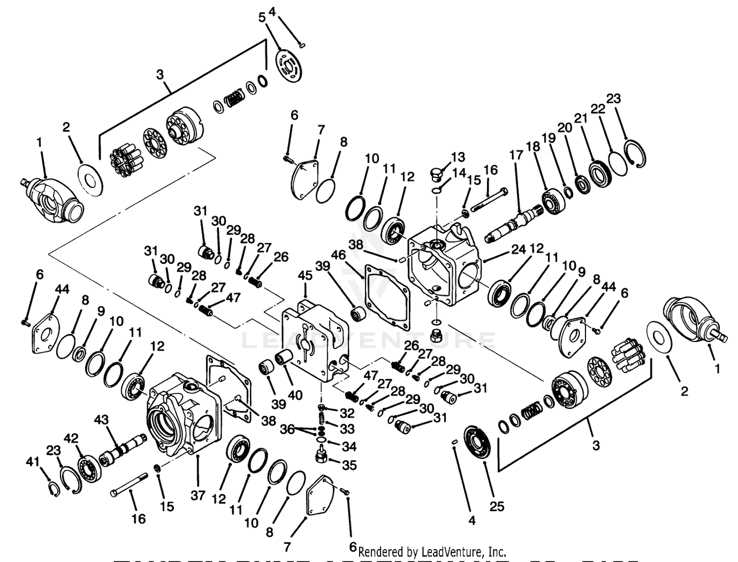 Tandem Pump Assembly No. 82-5100