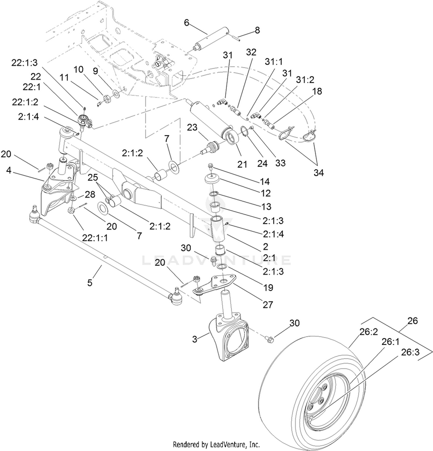 Rear Axle Assembly