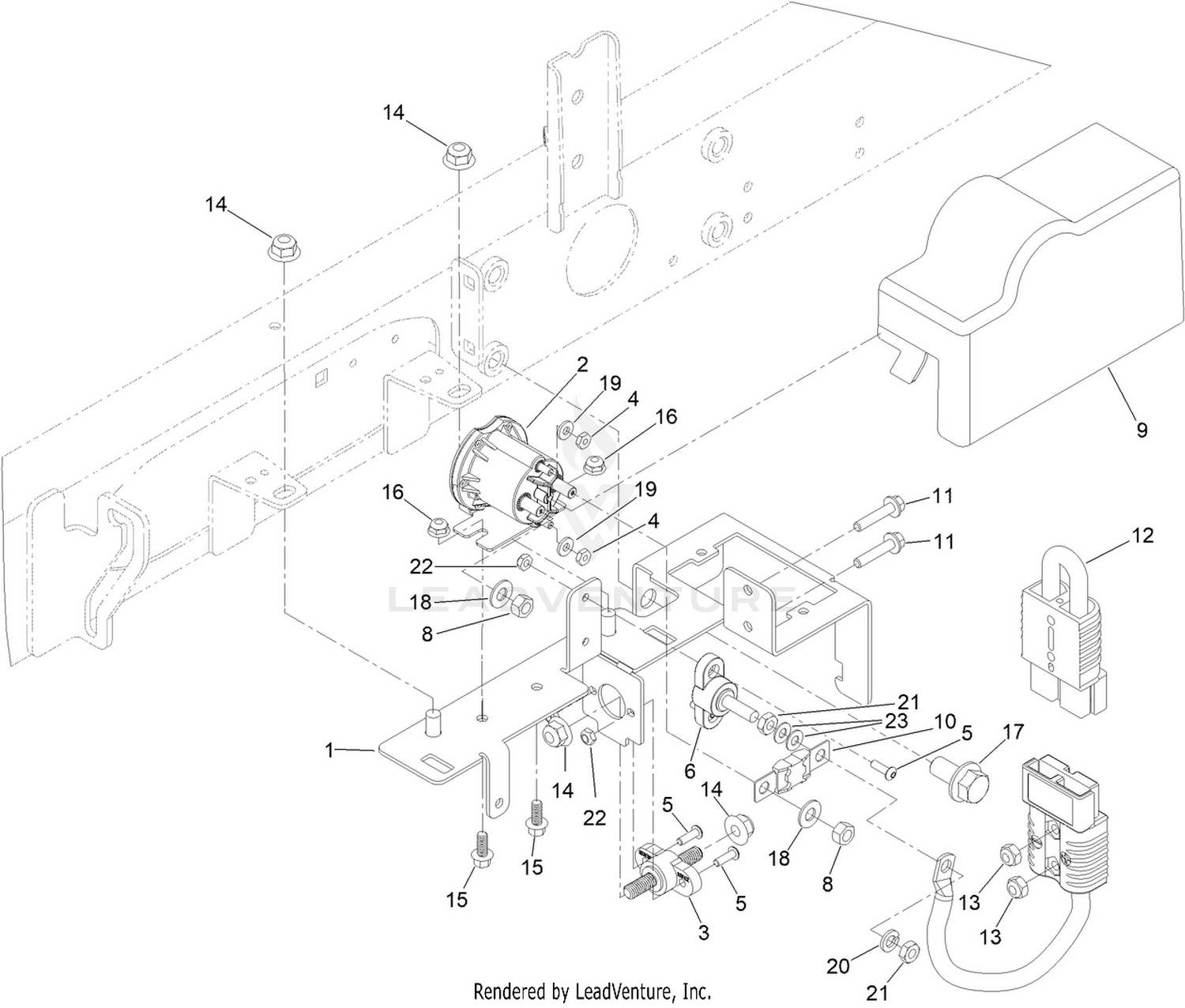 48 Volt Contactor Assembly