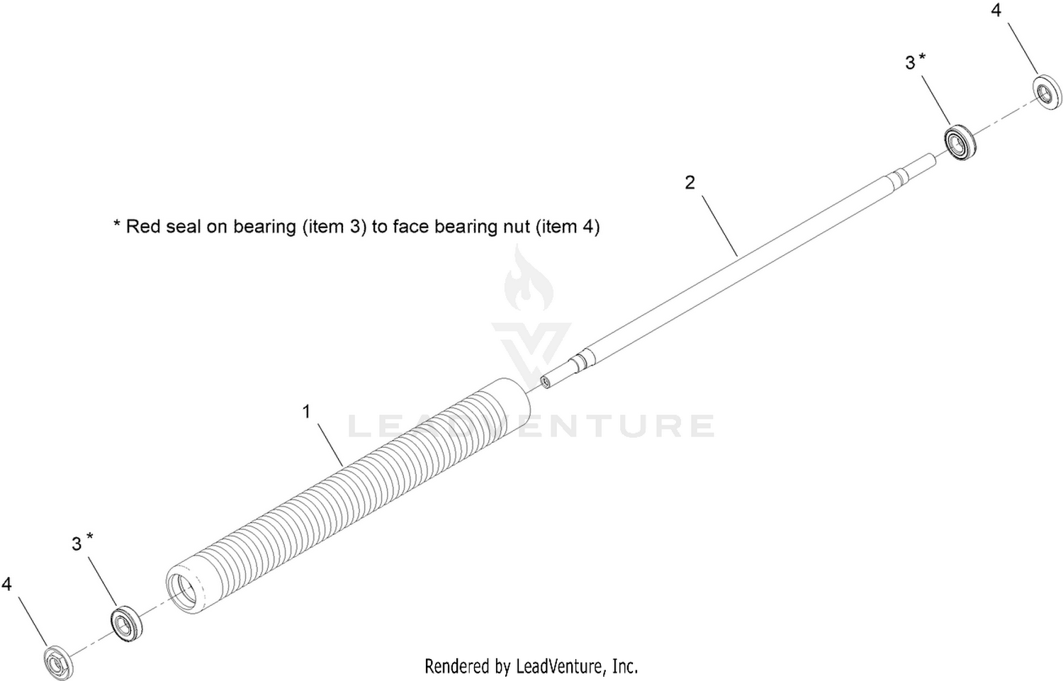 Interlaced Narrow Wiehle Roller Assembly