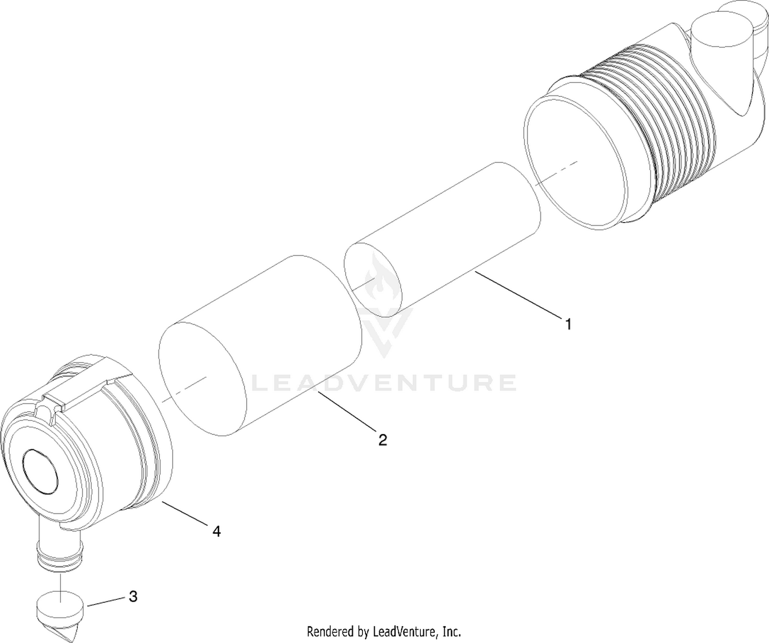 Air Filter Assembly No. 100-2597