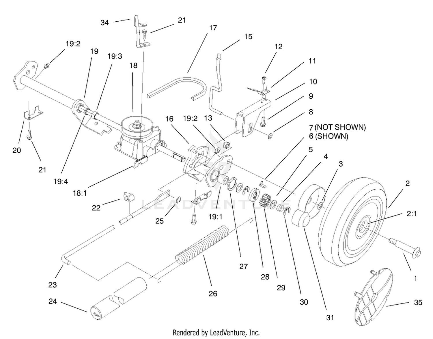 Deck Suspension Assembly