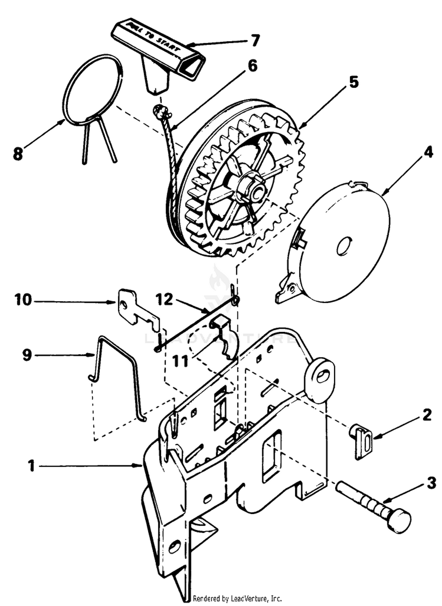 Starter Assembly No. 590532
