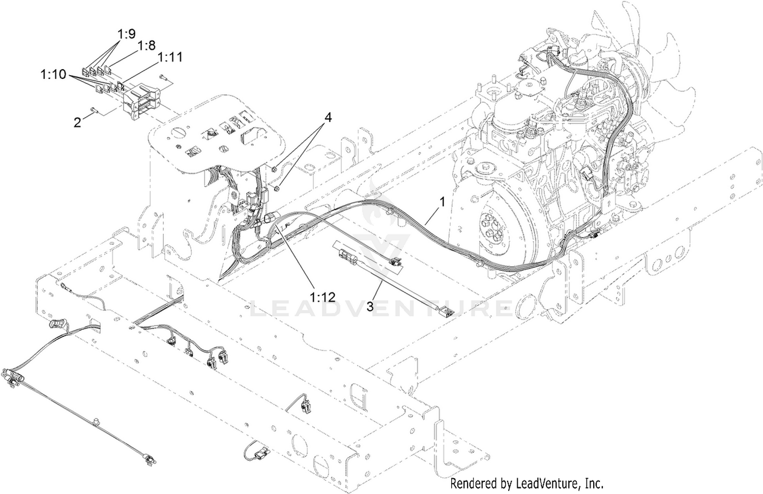 Main Wire Harness Assembly