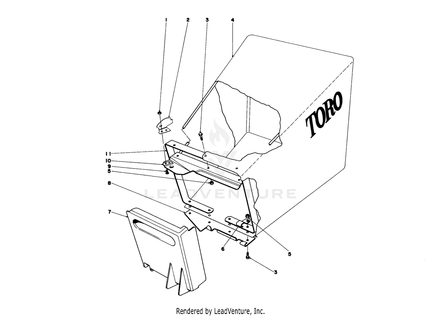 Grass Bag Assembly