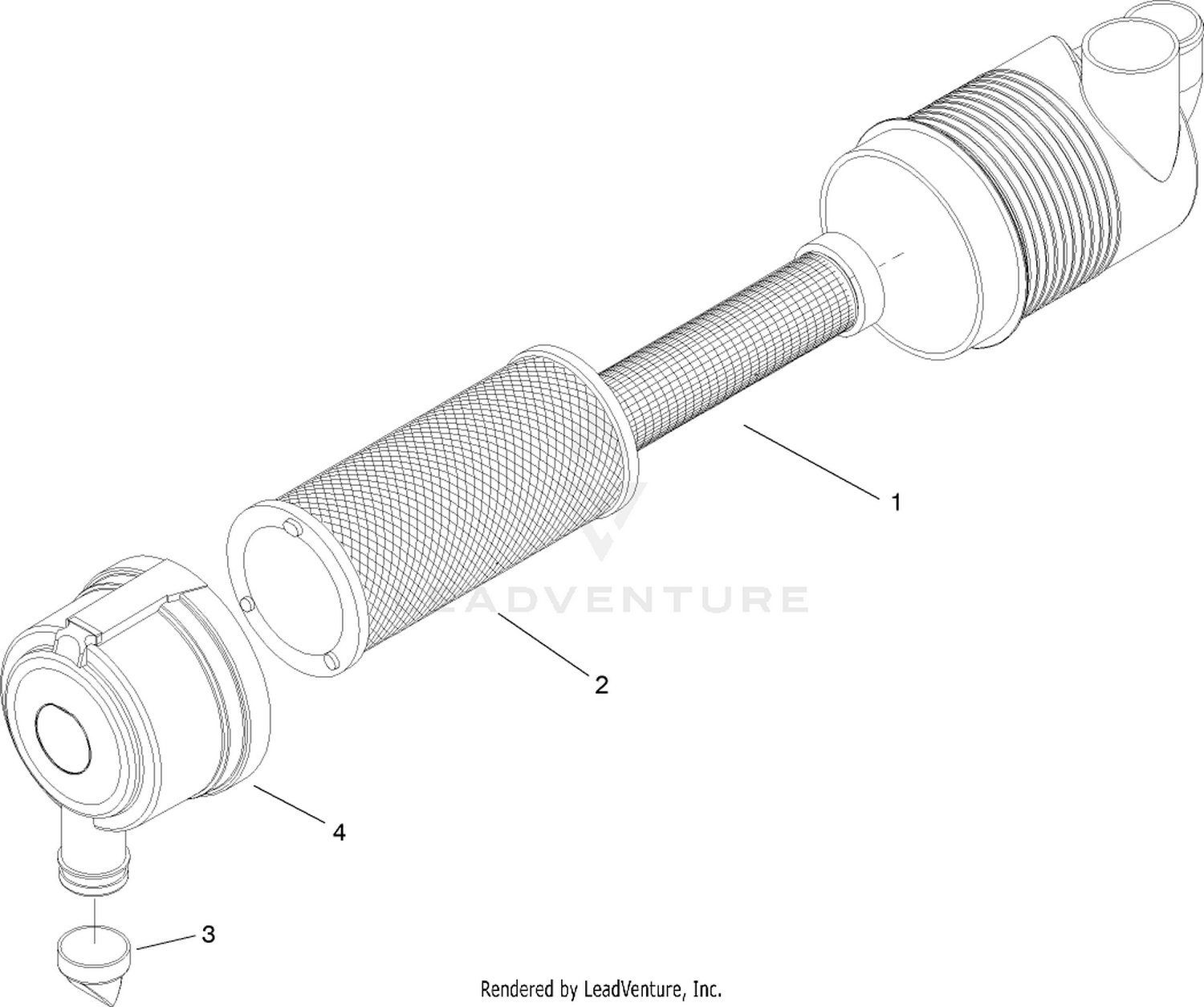 Air Filter Assembly No. 100-2597