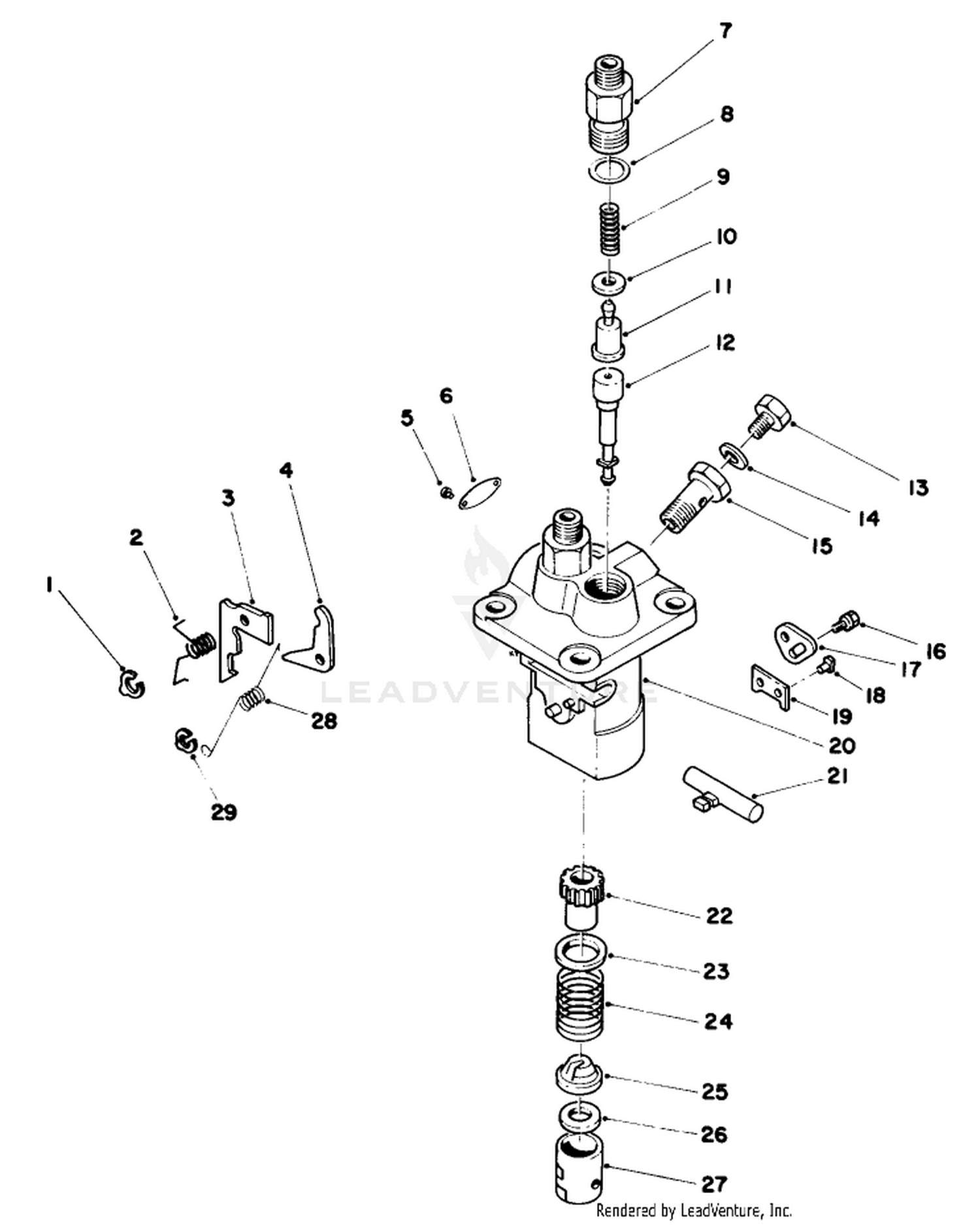 Fuel Injection Pump No. 56-0780