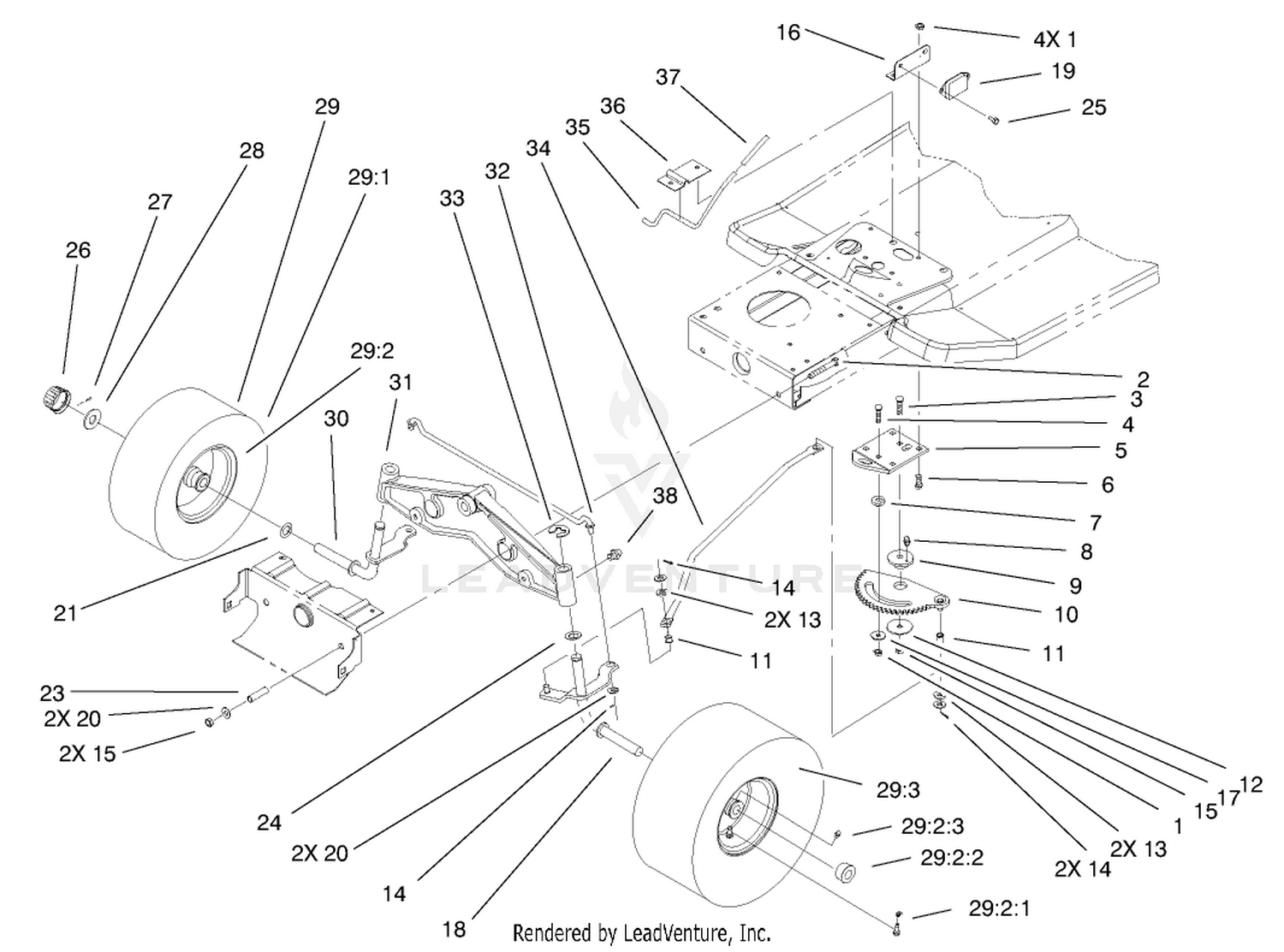 Steering Components Assembly