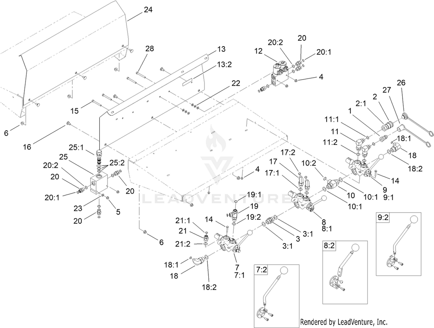 Hydraulic Valve and Manifold Assembly