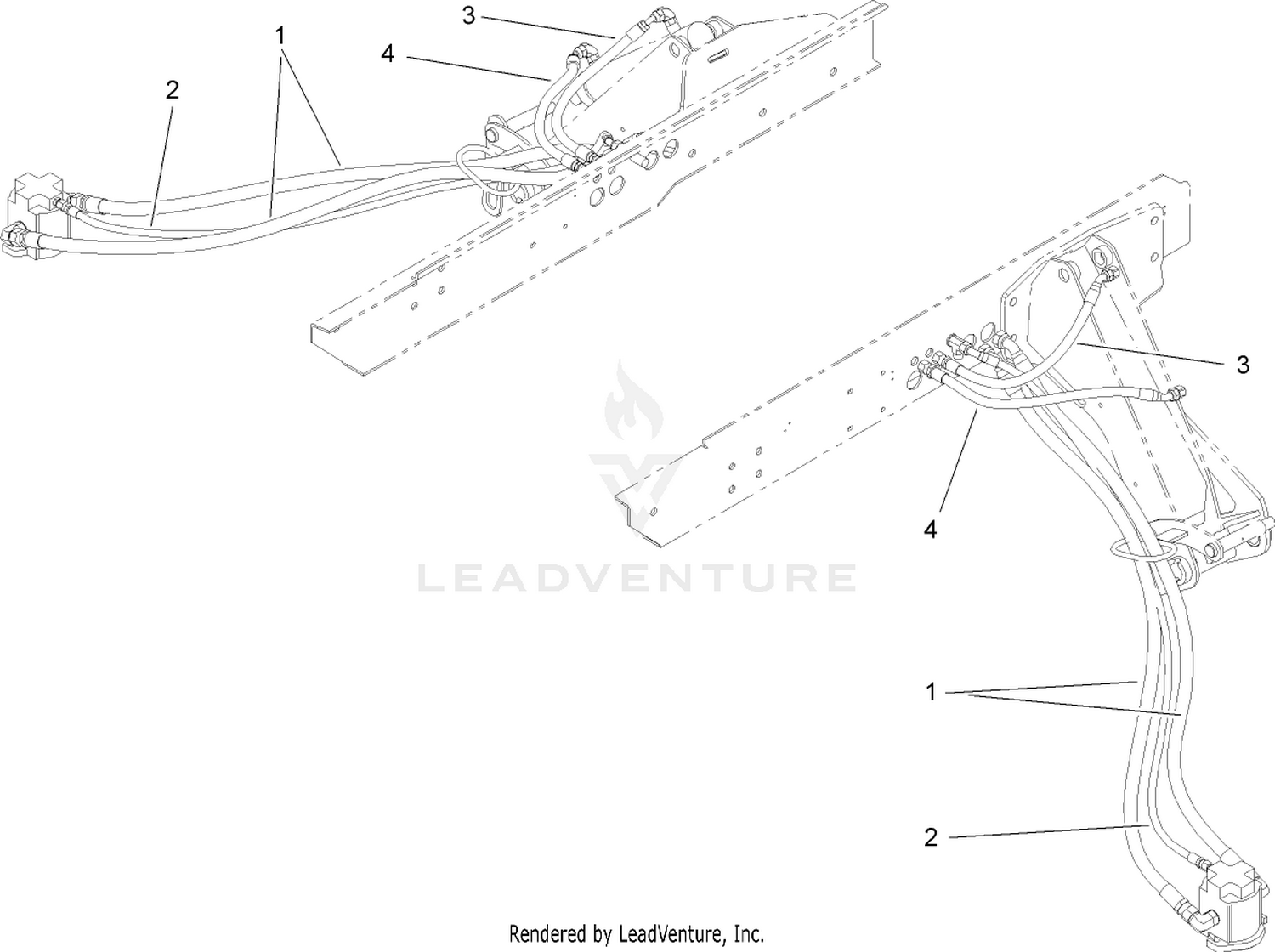 No. 6 and 7 Hose Installation Assembly