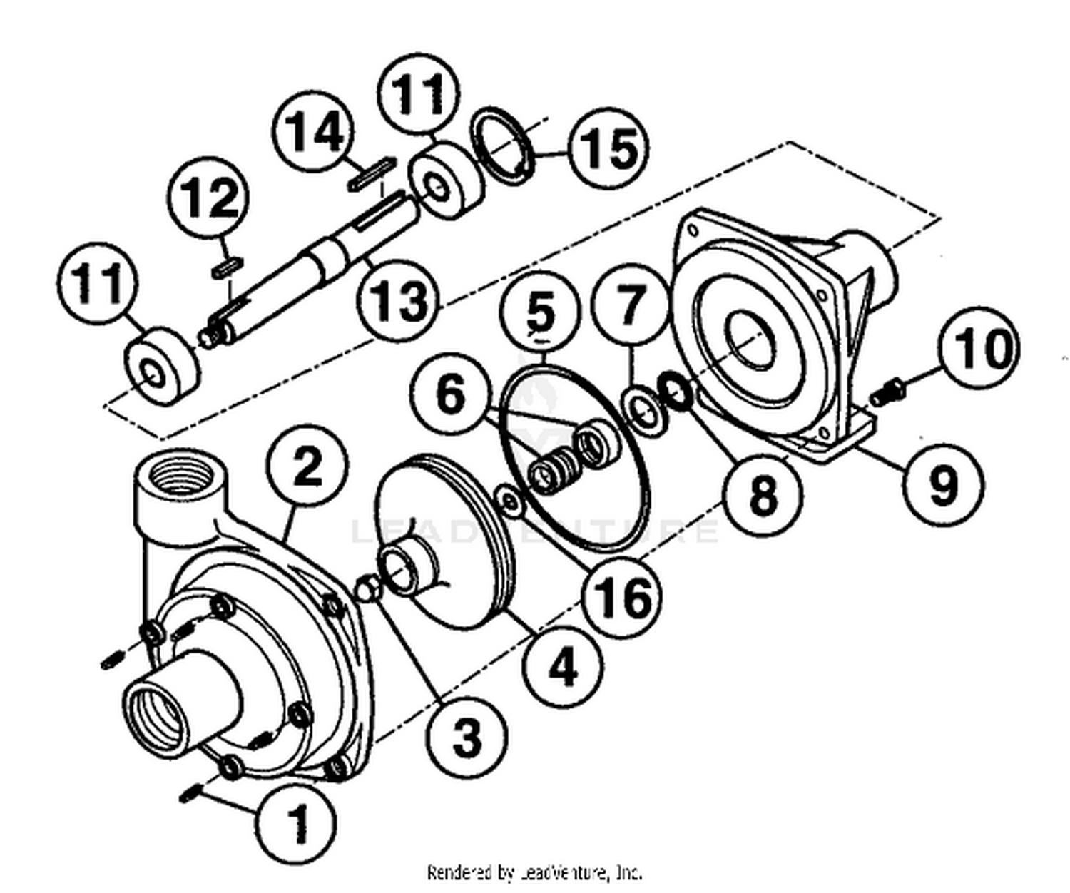 CENTRIFUGAL PUMP (93-6505)