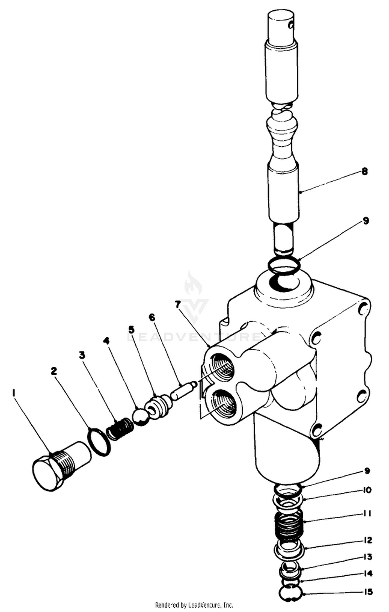 Control Valve Assembly No. 43-1710