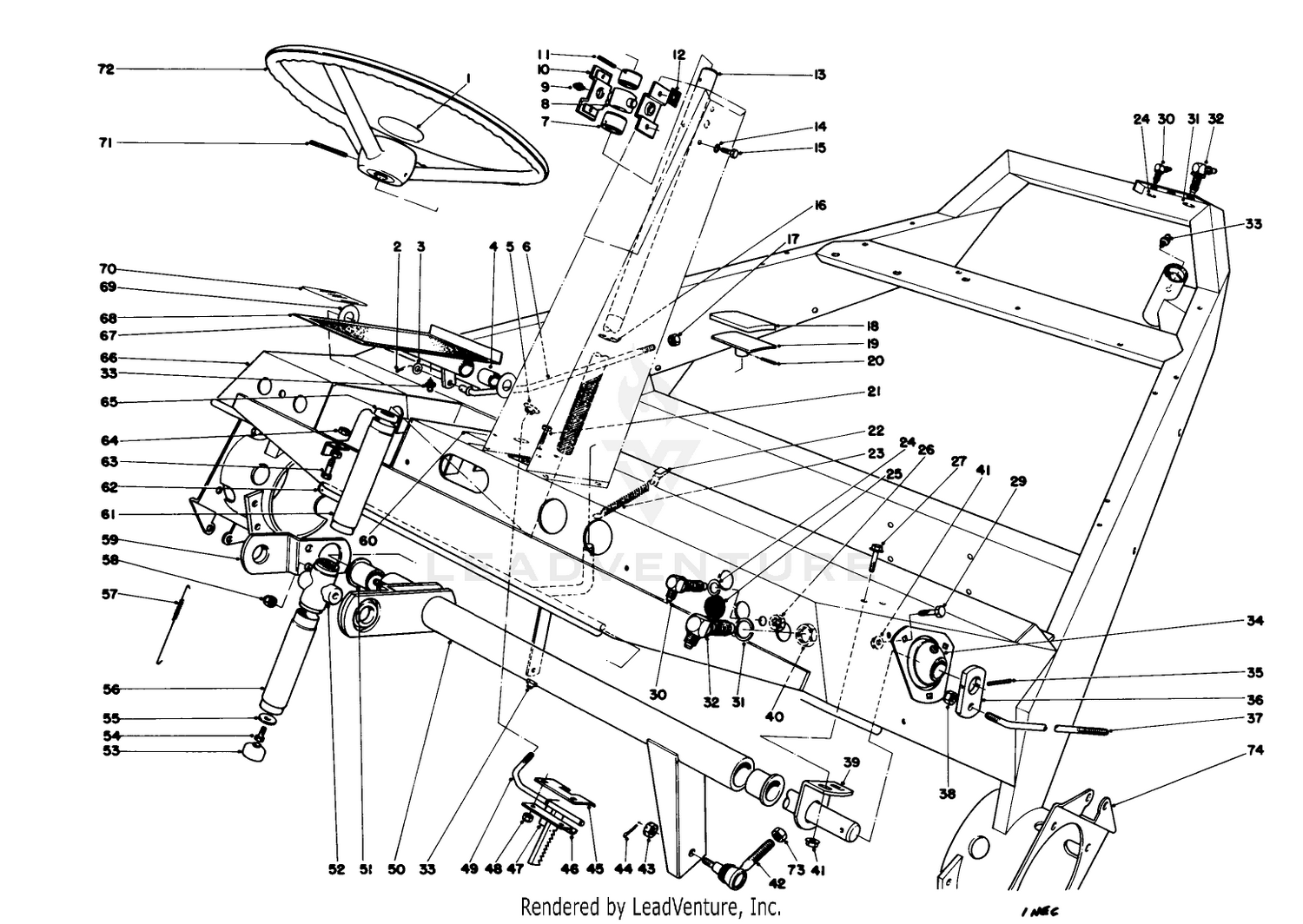 Steering Wheel And Transfer Assembly