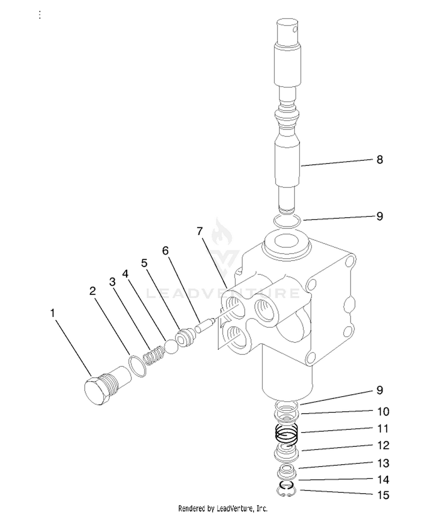 Control Valve Assembly No. 43-1710