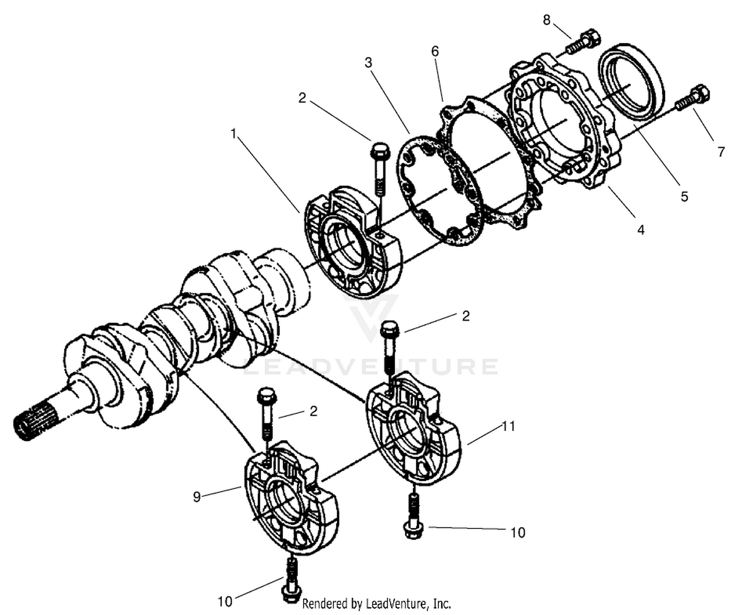 Main Bearing Case Assembly