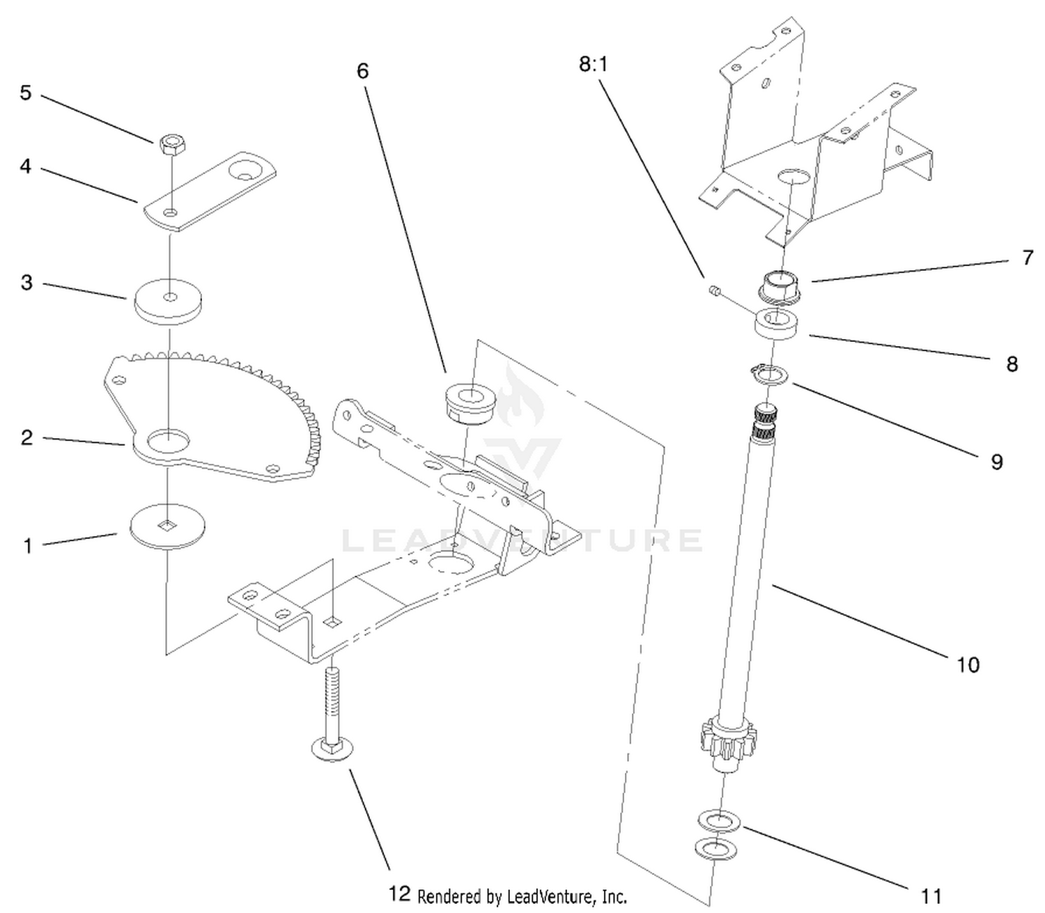 Lower Steering Assembly