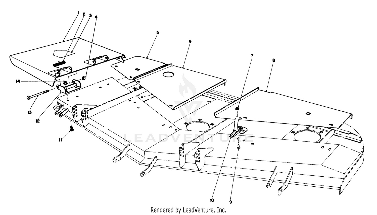 72" CUTTING UNIT MODEL NO. 30575 (Continued)