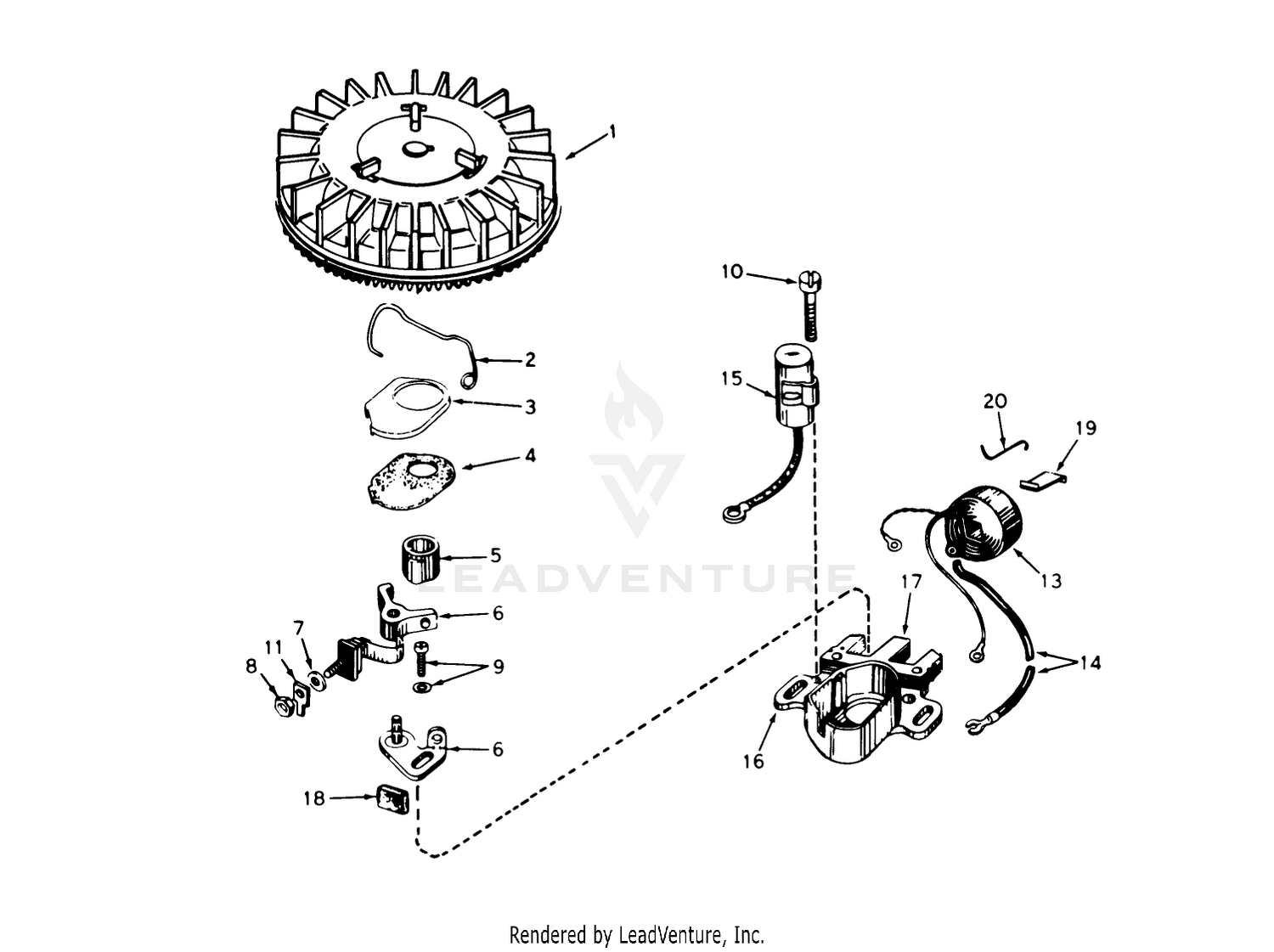 Magneto No. 610793a