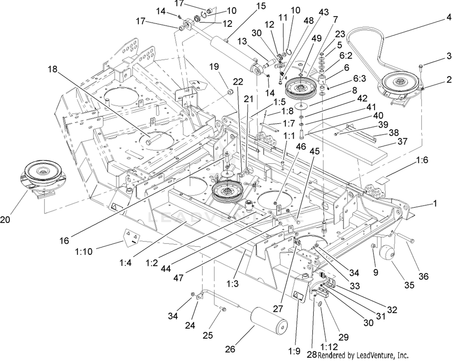 Center Deck Assembly