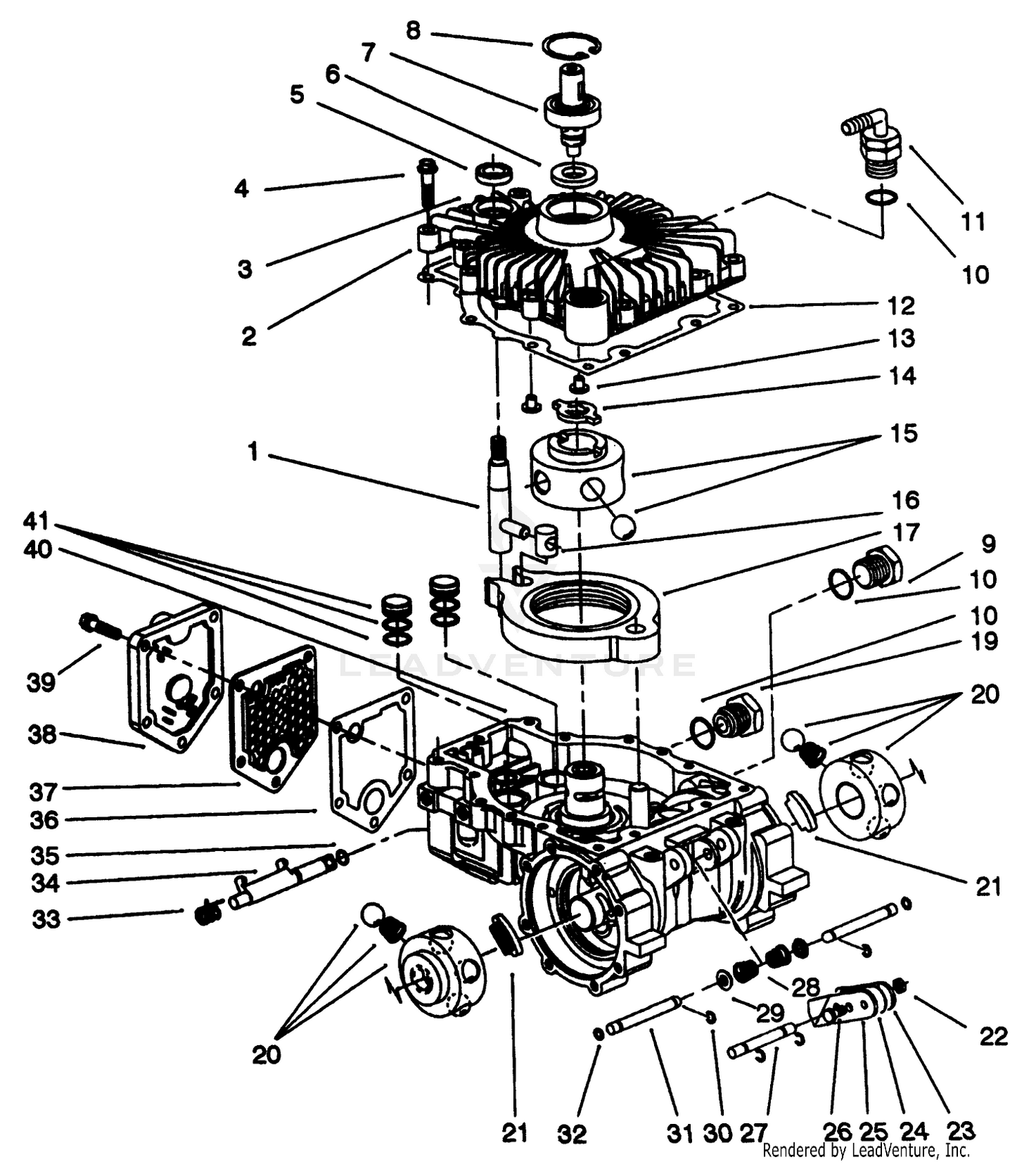 Transmission Eaton Model 751-045