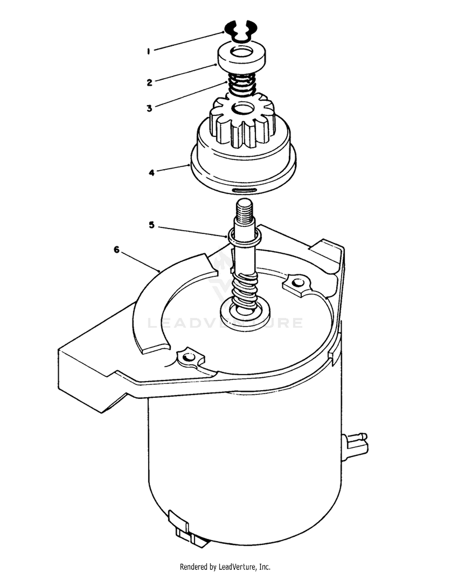Starter Motor Assembly