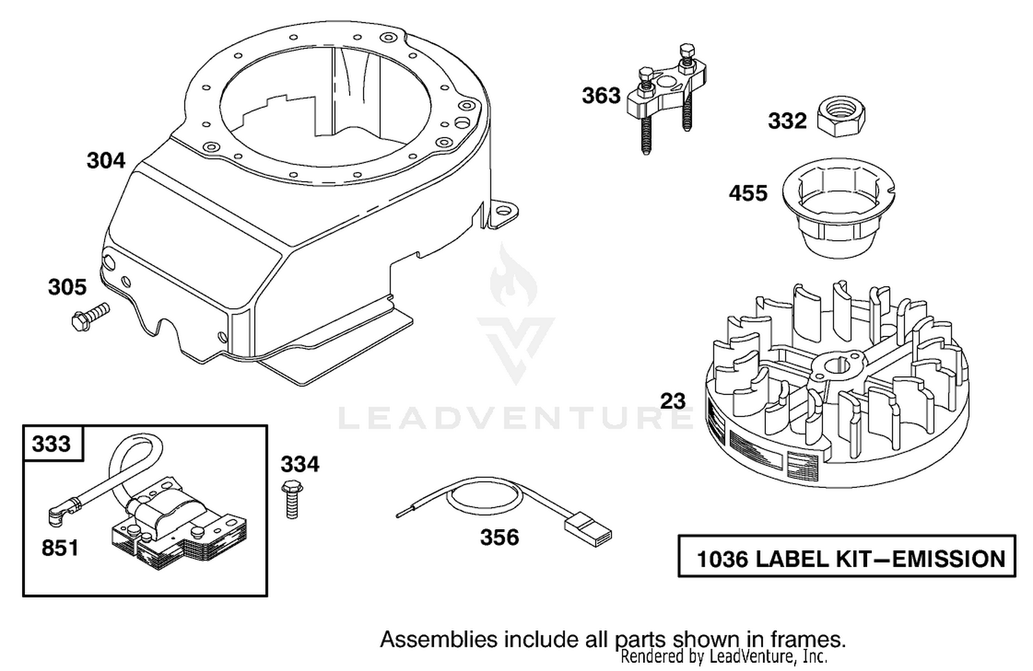 ENGINE BRIGGS  STRATTON MODEL 12H802-1766-E1 7