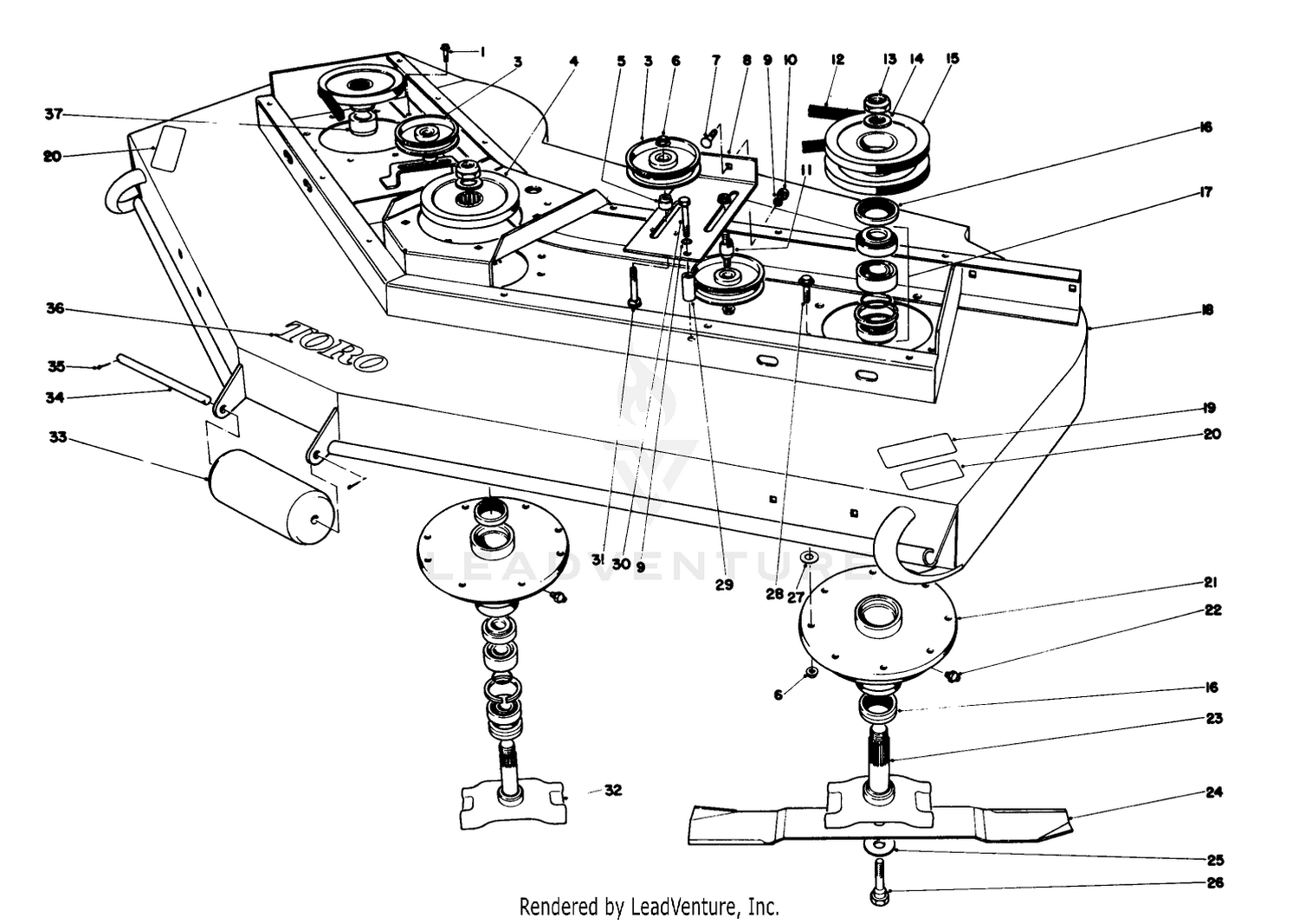 Cutting Unit Model No. 30710