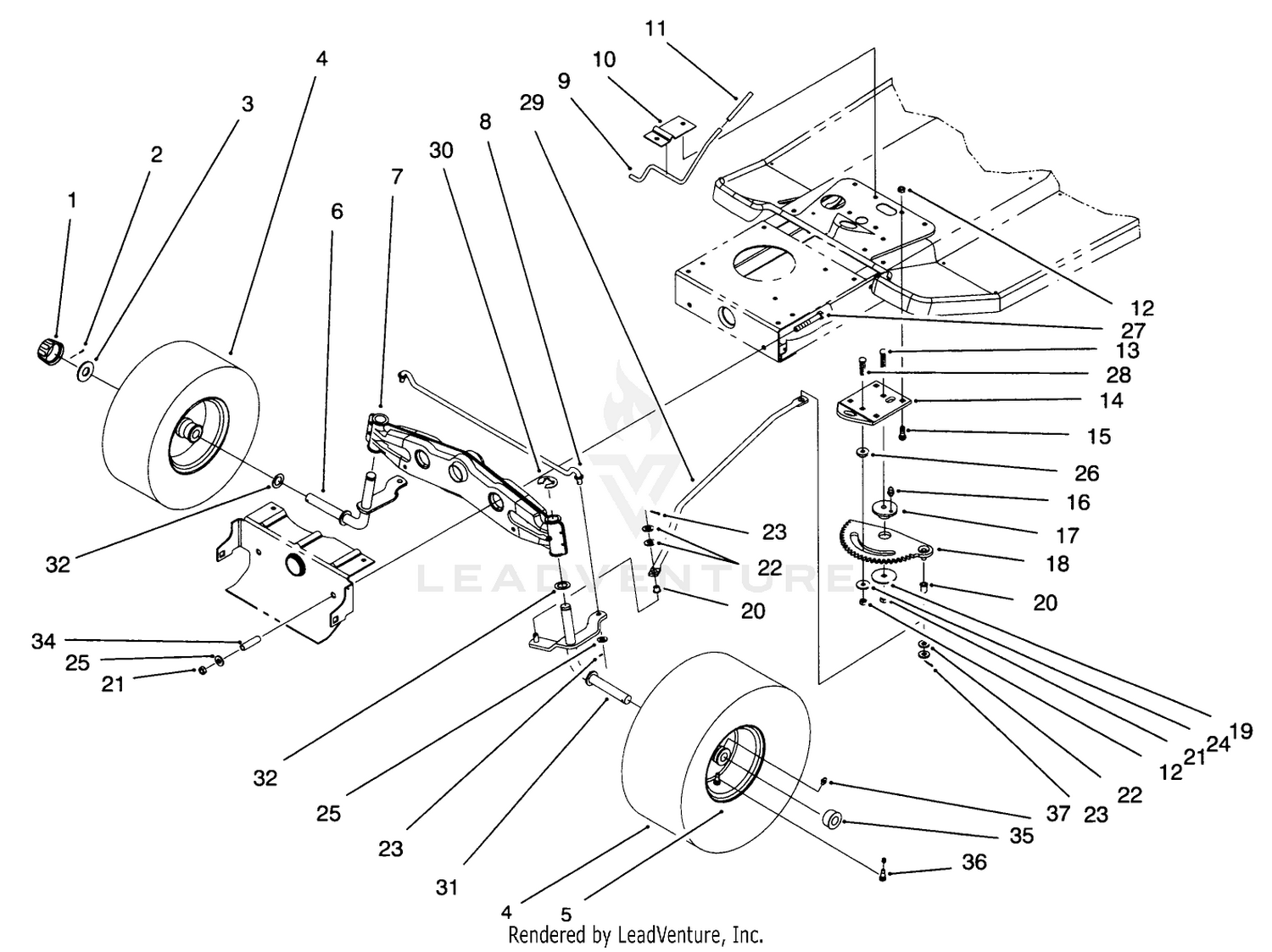 Front Axle Assembly