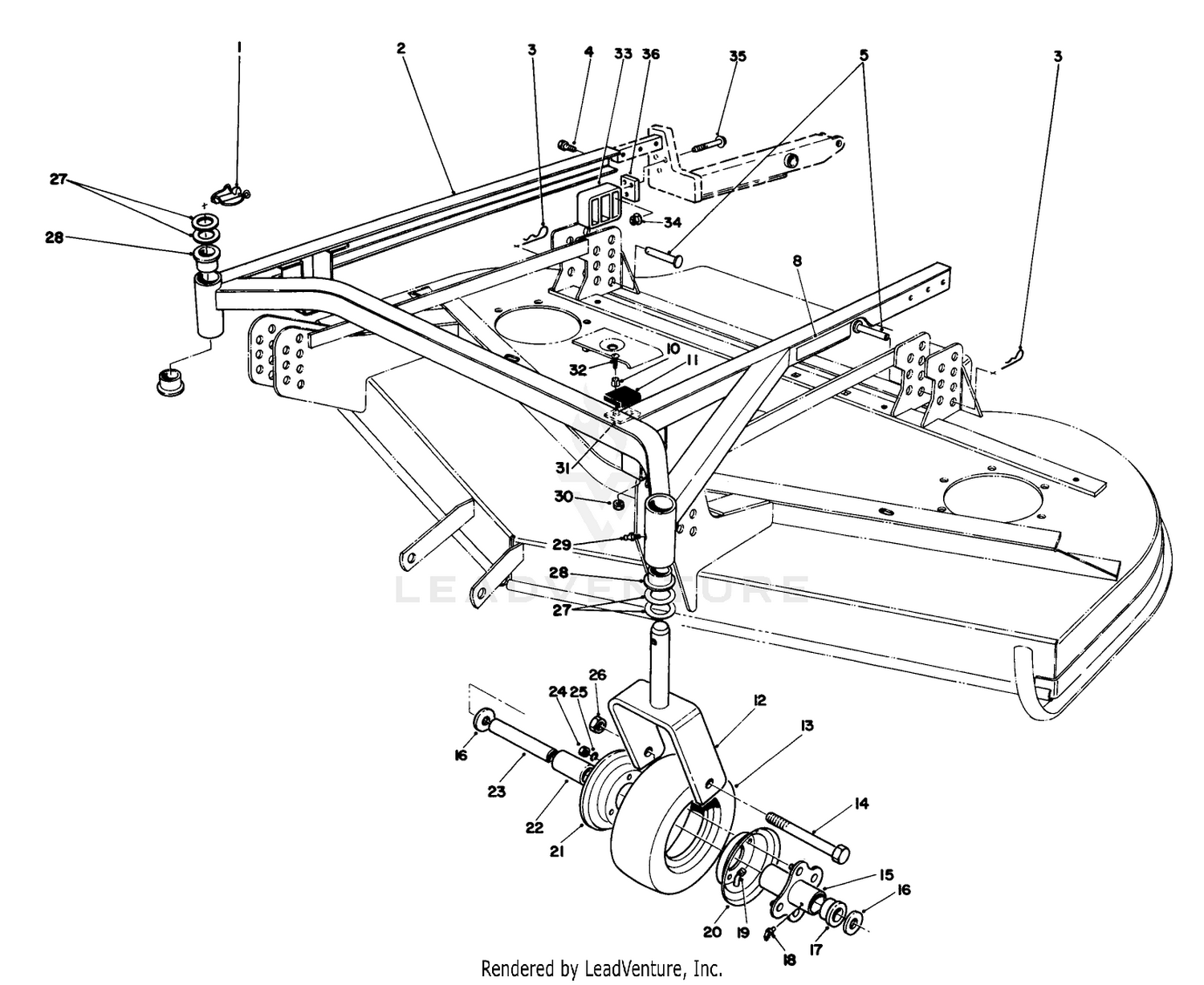 52" Cutting Unit Model No. 30568 (continued) 2