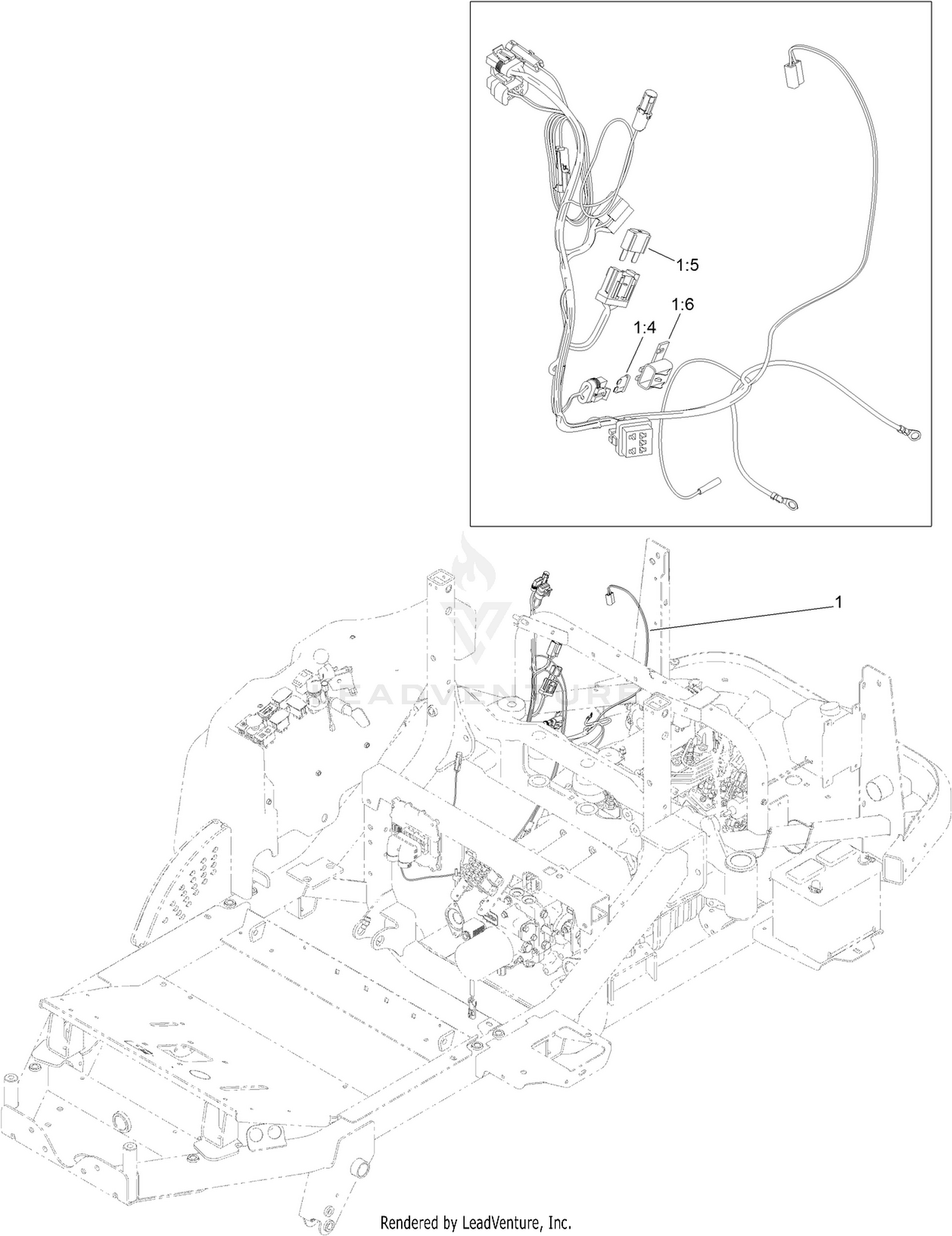 Cab Wire Harness Assembly