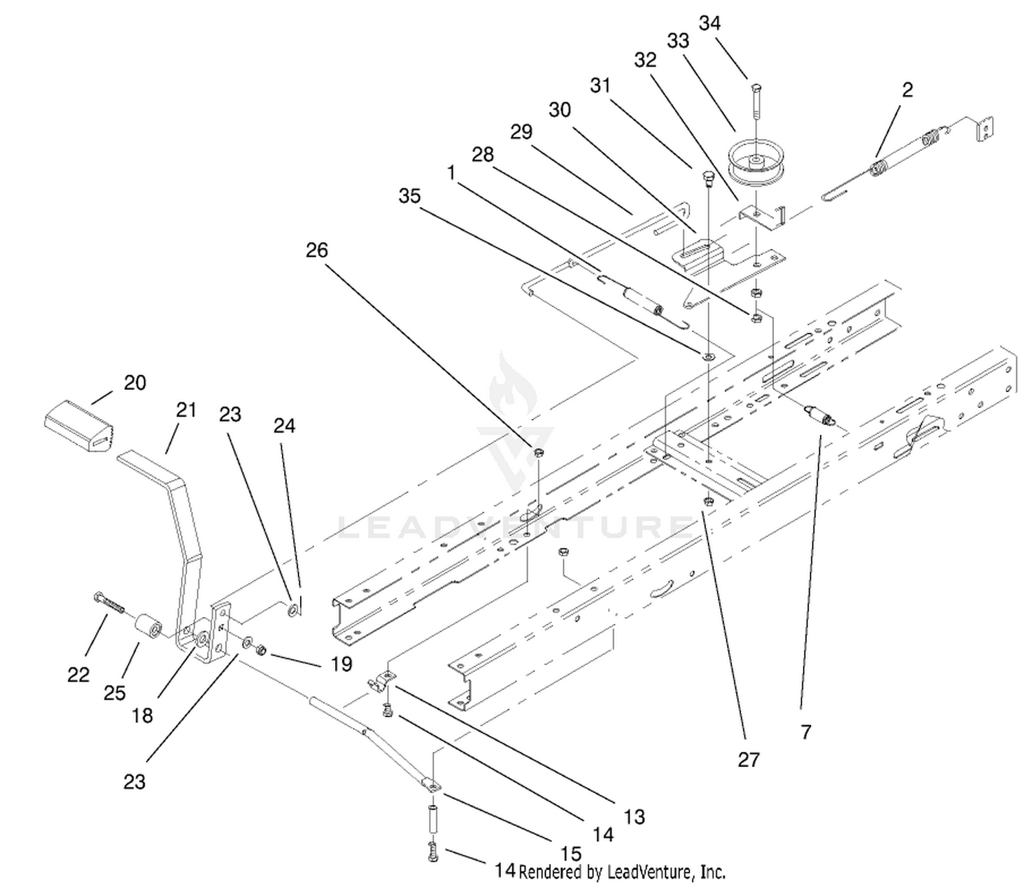 Traction Clutching Components Assembly