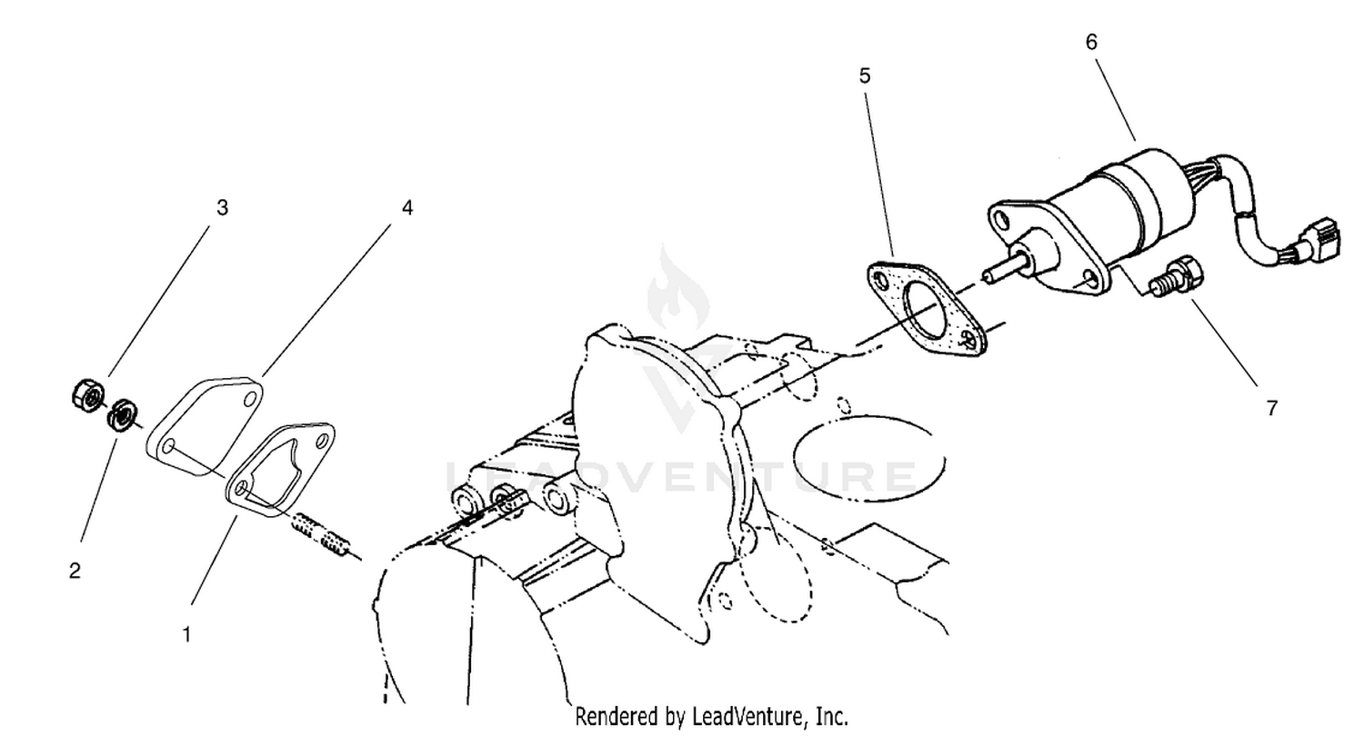 Stop Solenoid and Fuel Pump Assembly