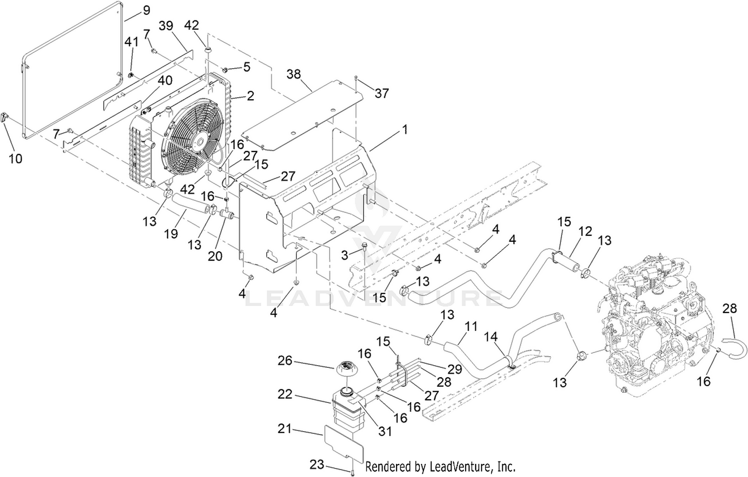 Cooling System Assembly