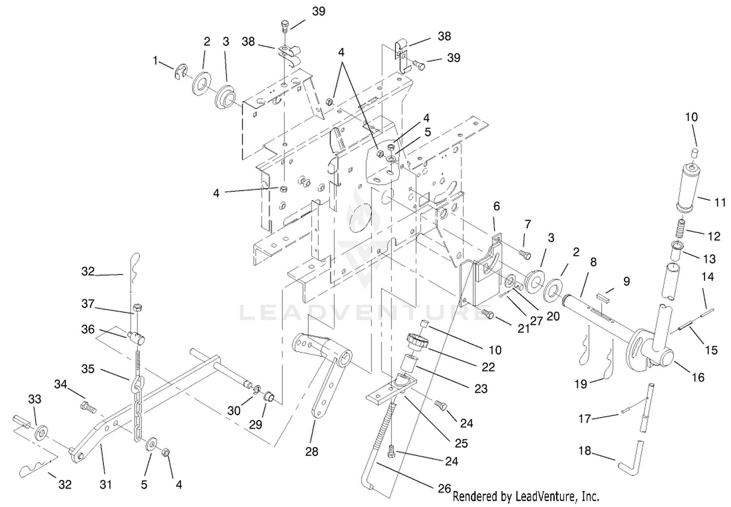 Manual Lift System Assembly