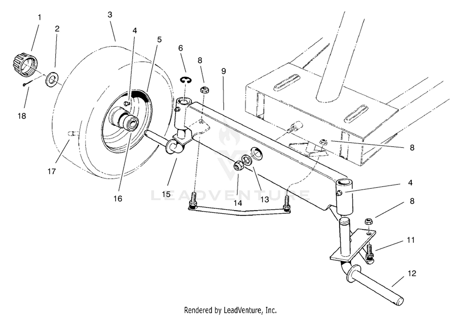 Front Axle Assembly