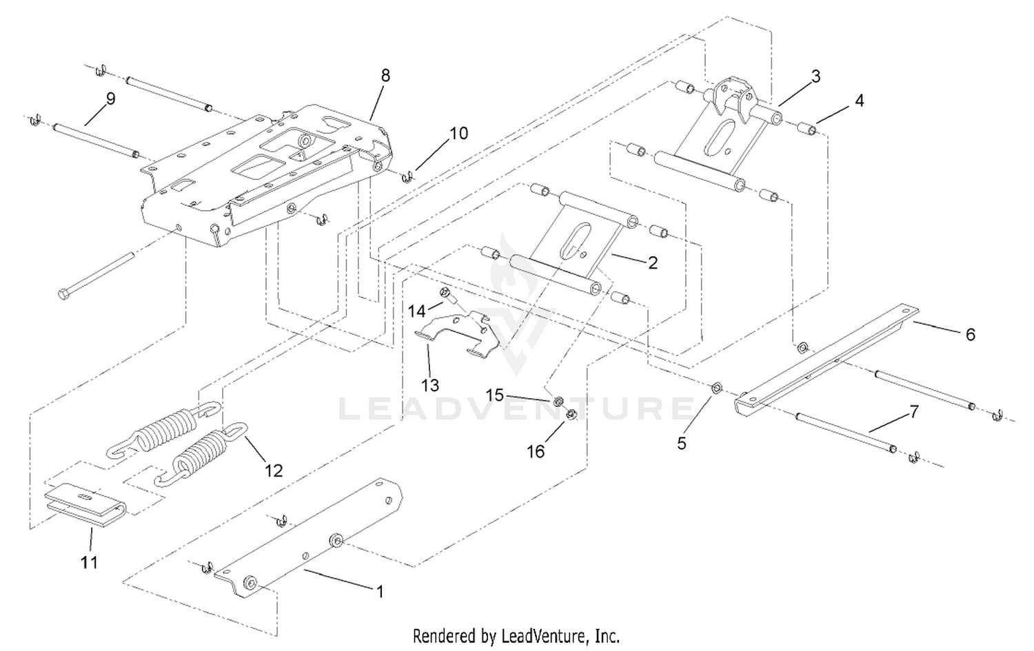 Suspension Assembly No. 106-8085