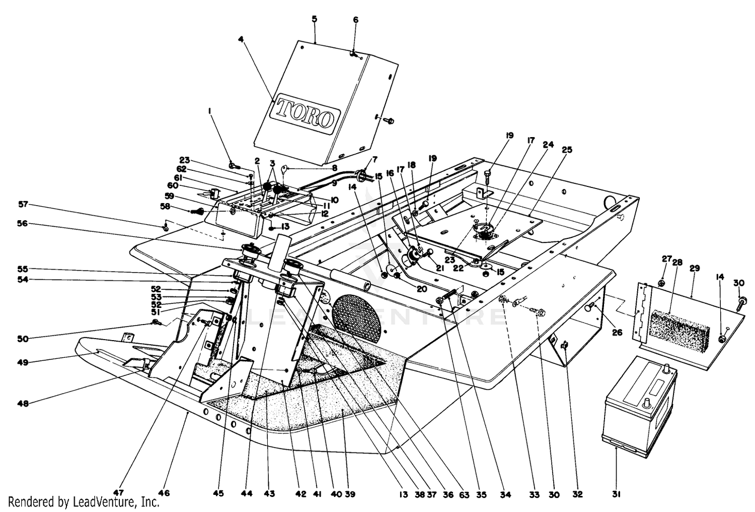 Instrument Panel And Steering Post Assembly