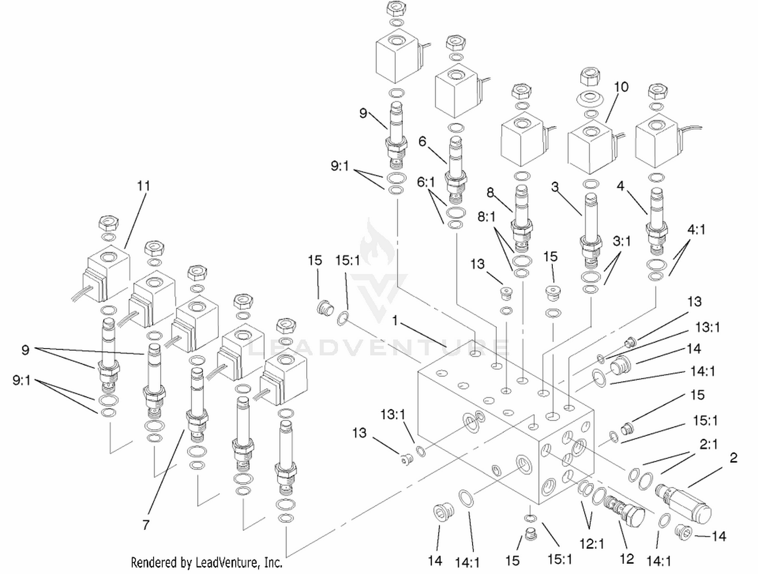 Manifold Block Assembly No. 100-3780
