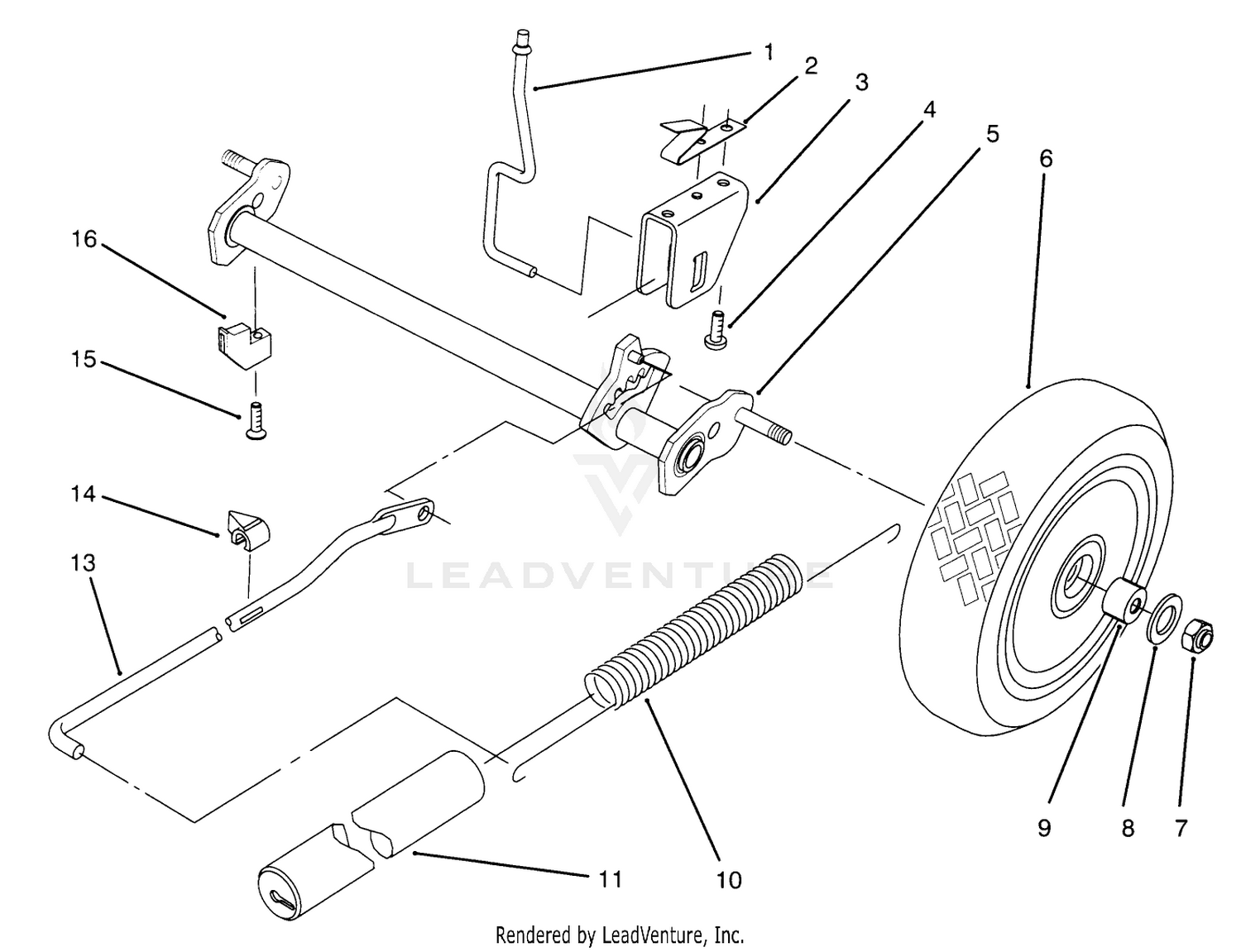 Rear Axle Assembly