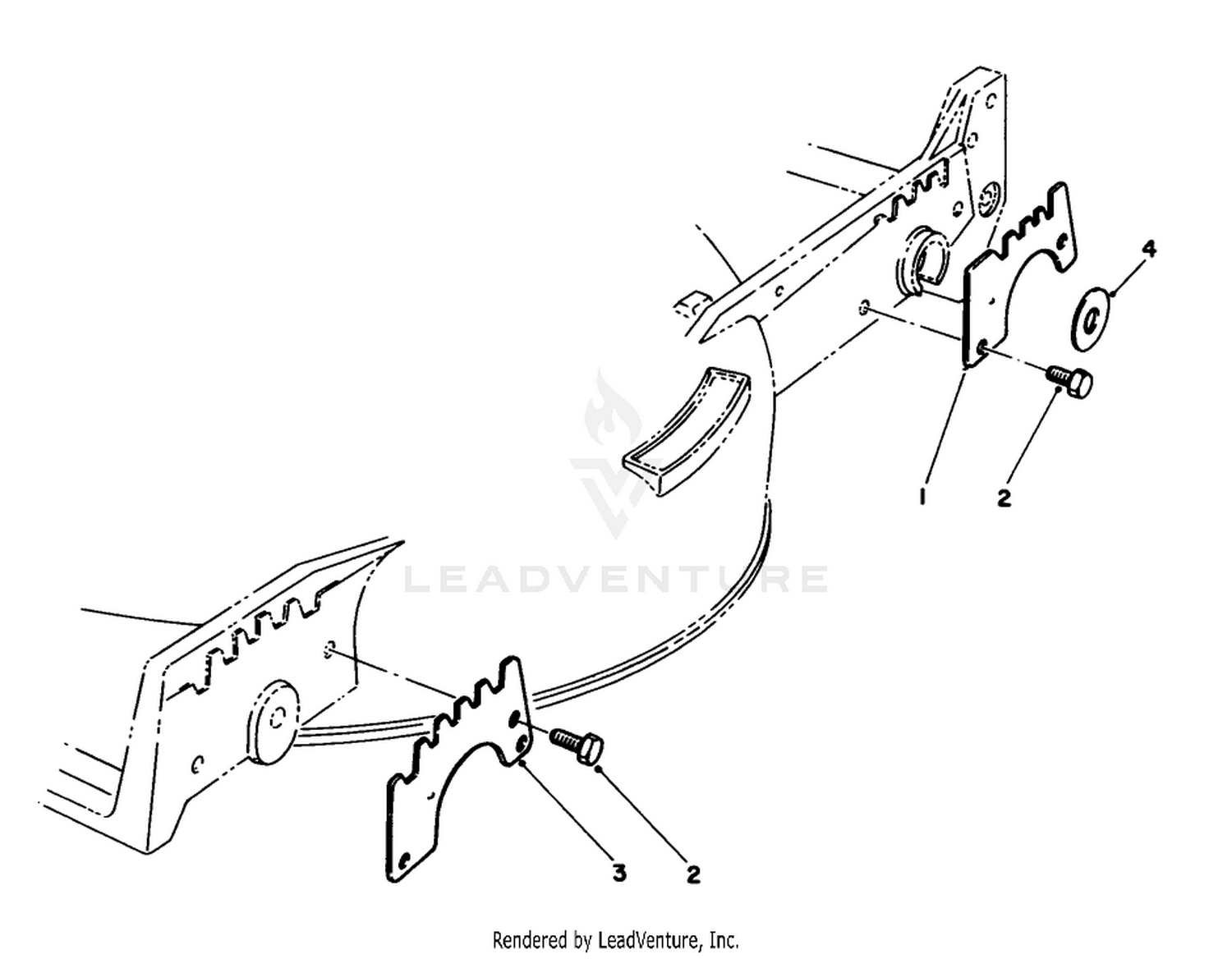 Wear Plate Model No. 49-4080 (optional)