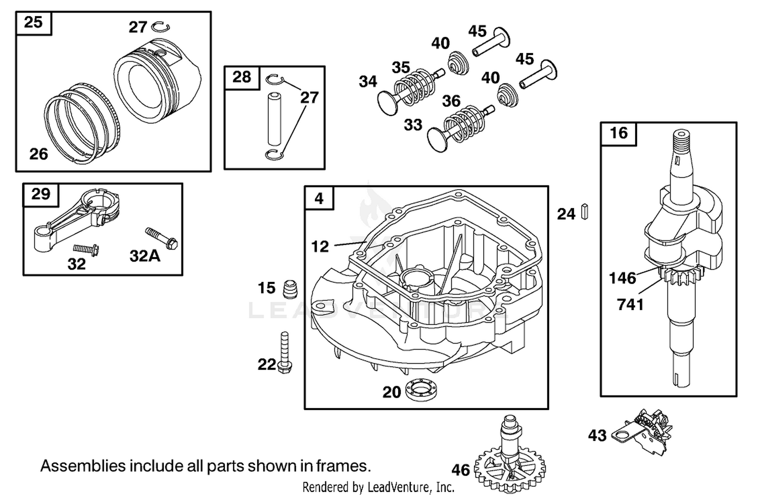 Engine Briggs  Stratton Model 12j802-2369-B1 2