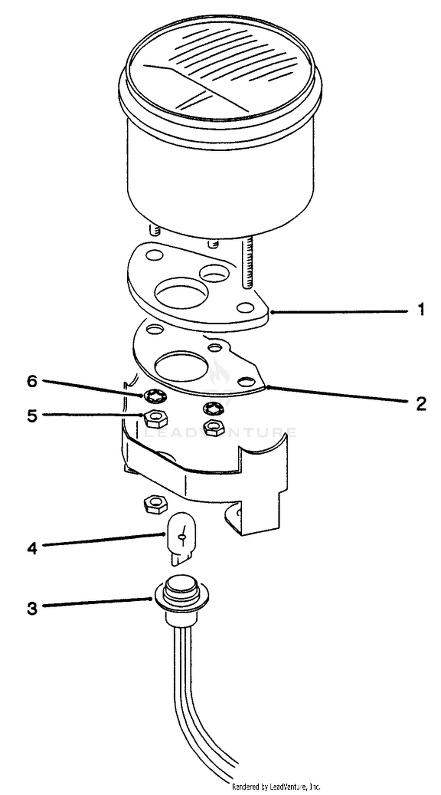 Gauge Light Assembly