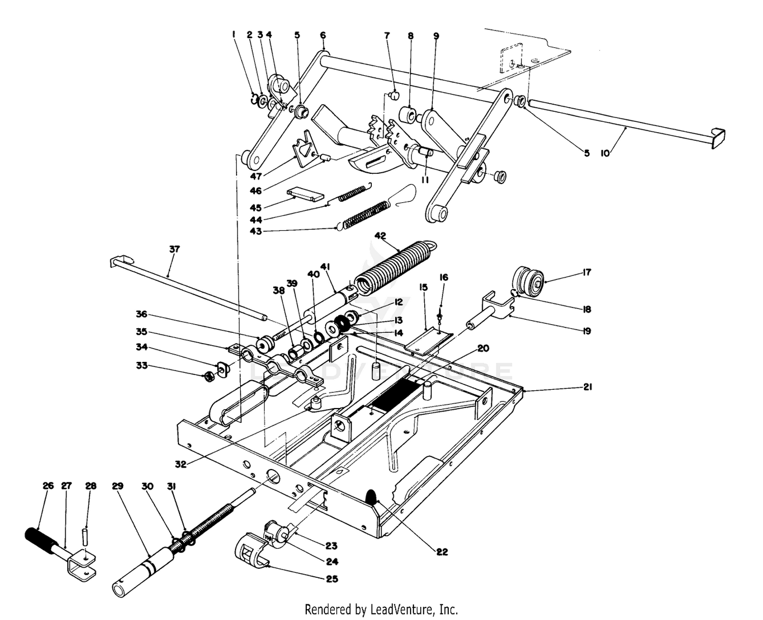 Deluxe Seat Kit Model No. 30786 (continued)